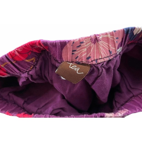 Tea Collection Purple Floral Skirt - Picture 3 of 4